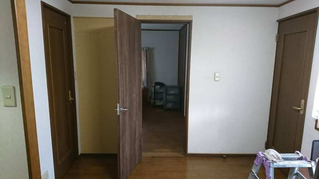早島町建具工事②
