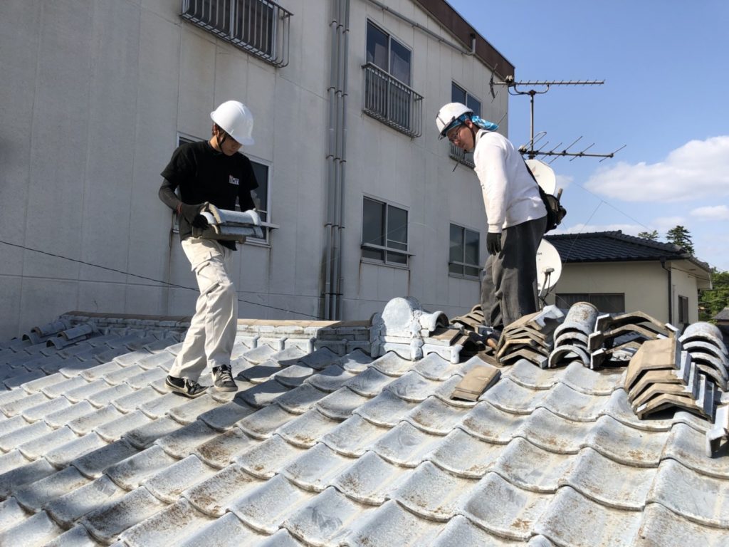 早島町屋根工事⑤