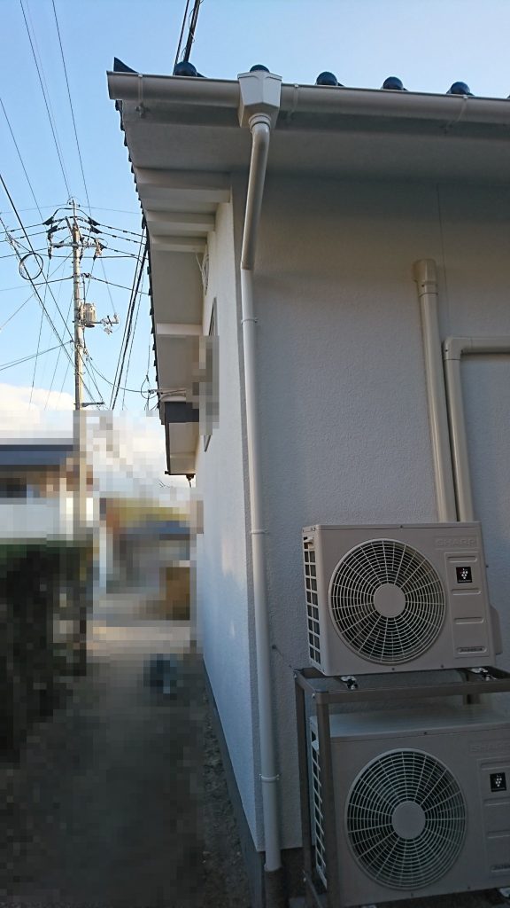 大規模リフォーム工事　雨樋③