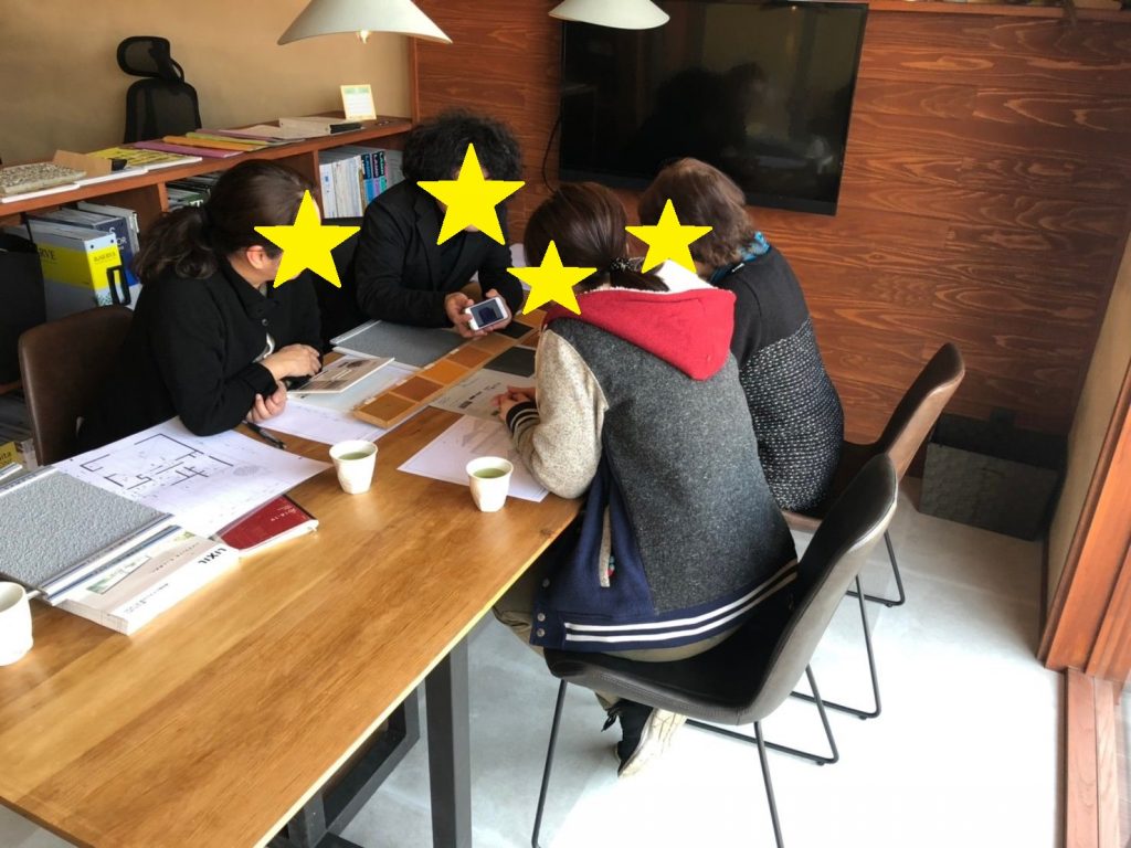 お客様との打合せ