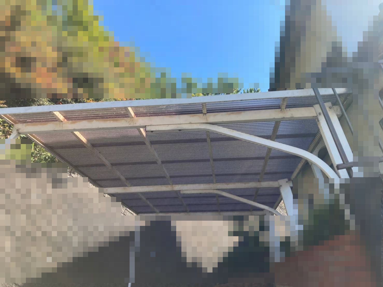 カーポート波板張替え 5 早島町の家づくり物語