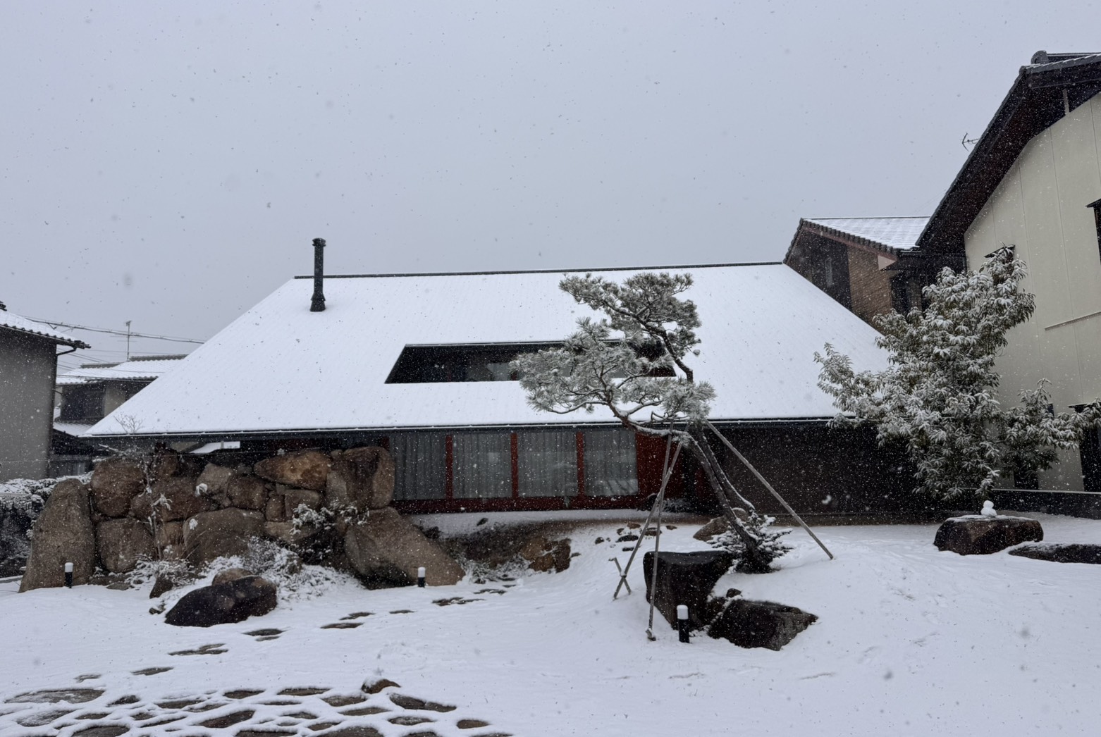 珍しい雪景色 | 有限会社アイ・ティー・エム